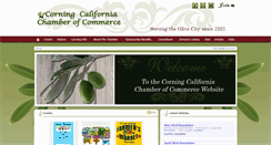 Desktop Screenshot of corningcachamber.org